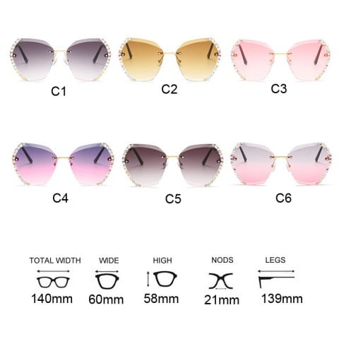 Best Fashion Crystal Sunglasses 1