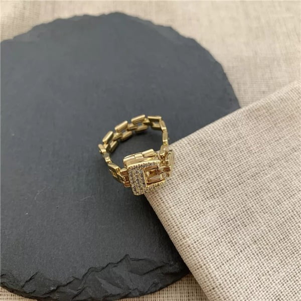 Best Fashionable Adjustable Buckle Ring 1